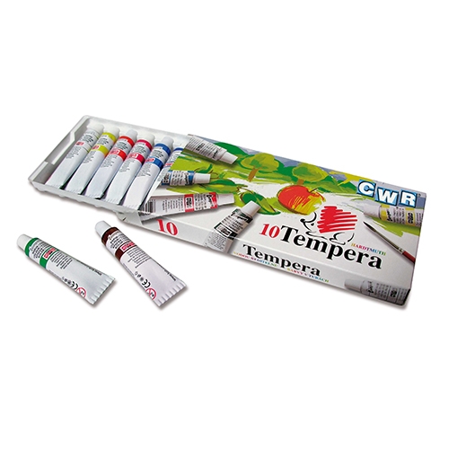 [TPCC1623] TEMPERA TUBO 16 ML. SCATOLA 10 PZ - COLORI PRIMARI