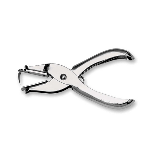 [TPCMP16] LEVAPUNTI A PINZA METALLO CROMATO IN BLISTER (min.ord.3 o multipli)