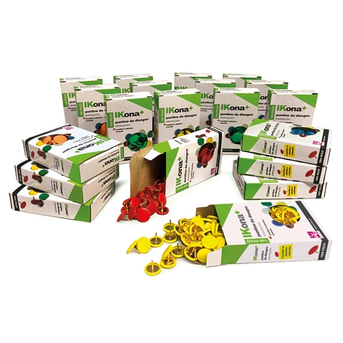 [TPCMP331-A] PUNTINE - SCATOLA 100 PZ. - COL. ASS. (min.ord.20 o multipli)