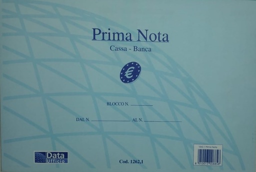 [500103] Blocco PRIMA NOTA CASSA / BANCA / Fuori CASSA Blocco