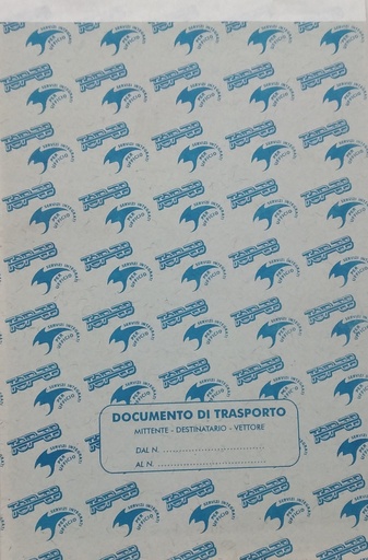 [500210] Blocco DDT A5 15x21 cm 33x3 copie autocopianti (Blocco)