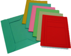 [580054] Cartellina con 3 Lembi TOPCOLOR Gr.260 1COL. Pz.1000