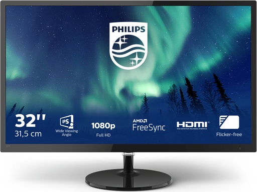 [930020] Monitor 31,5" PHILIPS LED MULTIMEDIALE IPS FHD 75HZ HDMI DP VGA