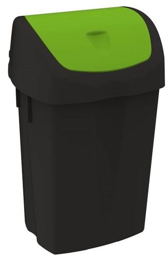 [990567] Contenitore Basculante per Raccolta Differenziata GREEN Lt.15