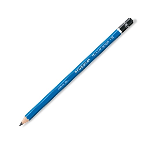 [D24944] Matita grafite Mars Lumograph 100-3B Staedtler