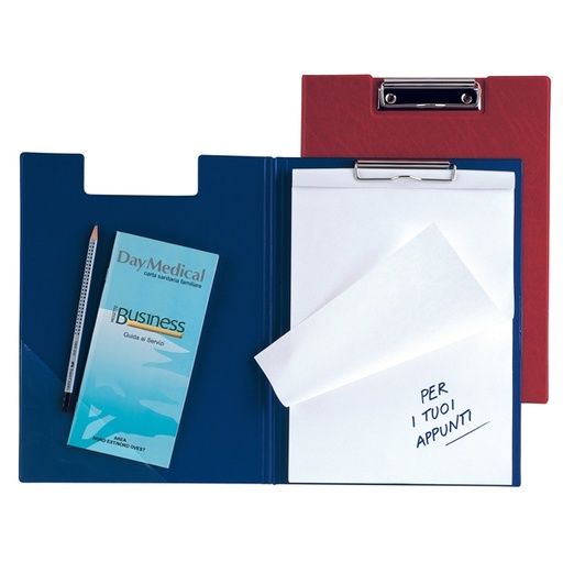 [D25176] PORTABLOCCO SUPERBLOK D ROSSO 21X29.7 CM (A4)