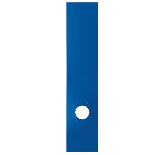 [D25336] Busta 10 copridorso CDR-P PVC adesivi blu 7x34,5cm SEI ROTA