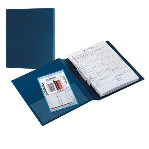 [D25396] Raccoglitore SANREMO 2000 25 C 2D blu 22x30cm SEI ROTA