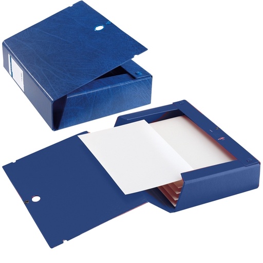 [D25623] Scatola archivio Scatto 120 25x35cm blu Sei Rota