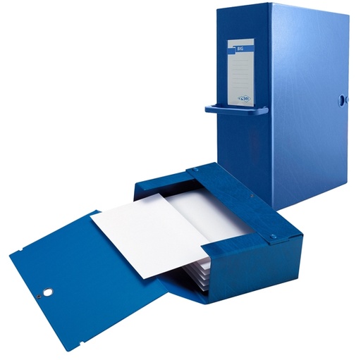[D25630] Scatola archivio Big 200 250x350mm BLU c/maniglia Sei Rota