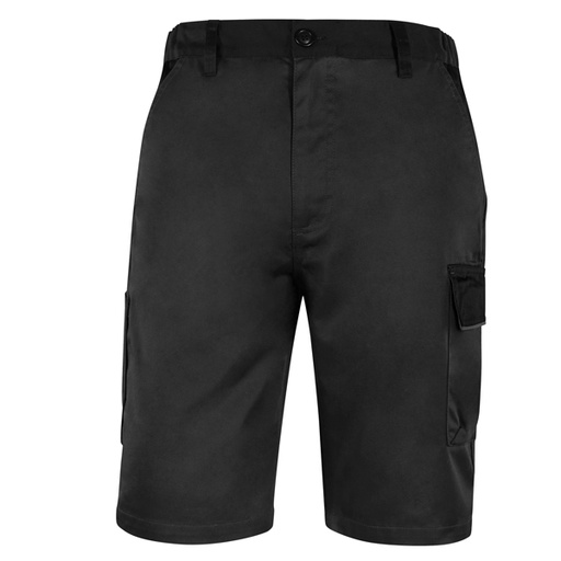 [D101556] Bermuda da lavoro M1BE2  twill/poliestere/cotone  grigio scuro  taglia M