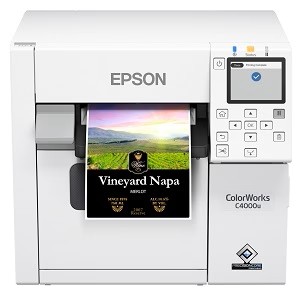 [520032] Stampante per Etichette Epson ColorWorks CW-C4000 ink colore 1200x1200dpi
