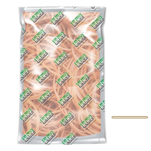 [D100026] Elastico in para D30 in sacchetto da 1KG Lebez