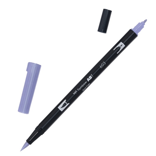 [D100045] Pennarello Tombow ABT Dual Brush 603 periwinkle