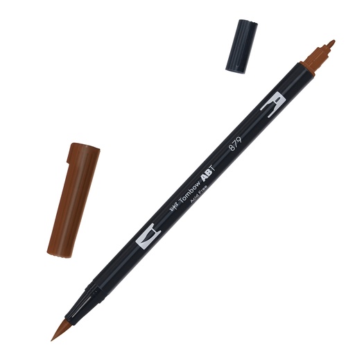 [D100051] Pennarello Tombow ABT Dual Brush 879 brown