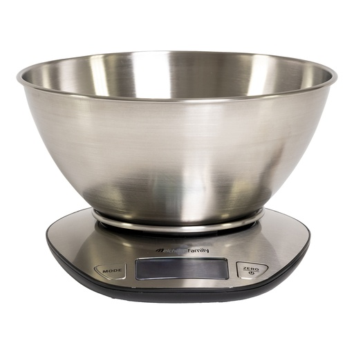 [D100352] Bilancia da cucina Graal con ciotola in acciaio Melchioni