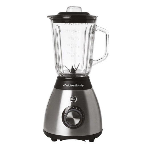 [D100353] Frullatore Frullo Glass con bicchiere in vetro 600W Melchioni