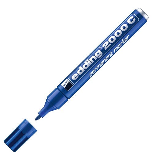[D27467] MARCATORE EDDING 2000C BLU P.CONICA