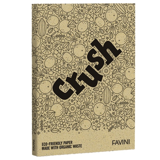 [D100432] Carta Crush A4 50fg 250gr oliva Favini