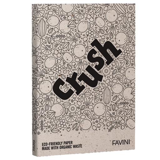 [D100437] Carta Crush A4 50fg 250gr cacao Favini