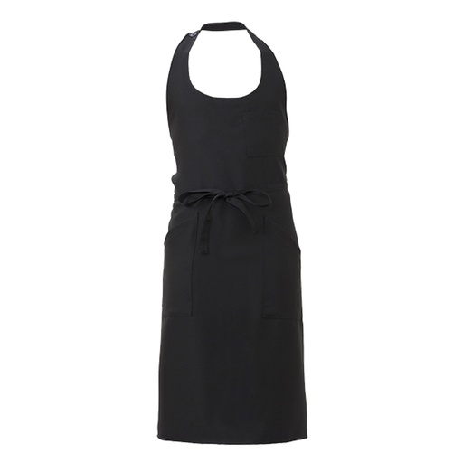 [D100454] Grembiule Capri taglia unica nero Giblor's