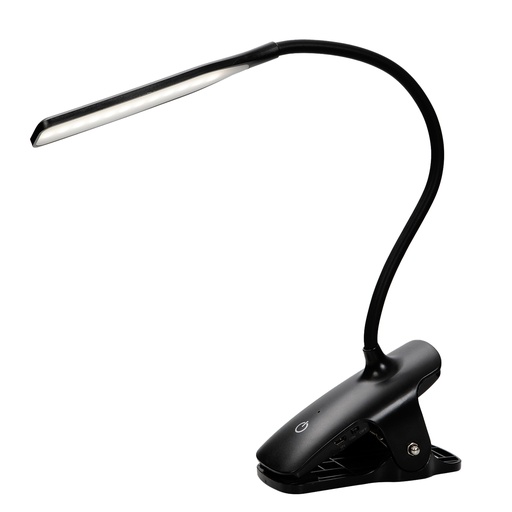 [D100602] Lampada LEDCLIP 2,8W Nero Alba