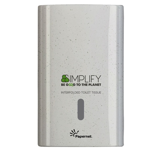 [D100638] Dispenser per carta igienica interfogliata Simplify