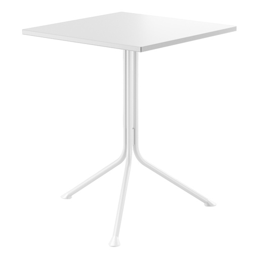 [D100652] Tavolo basso quadrato ribaltabile avorio H 75cm Lemon