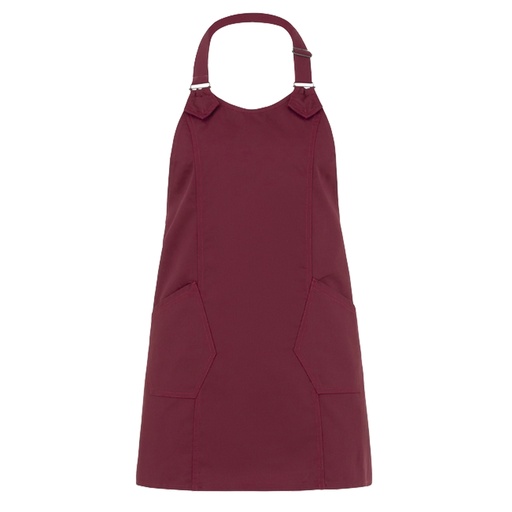[D100659] Grembiule Virginia bordeaux taglia unica Giblor's