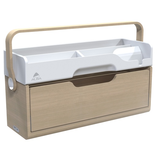 [D100729] Organizer portatile e da scrivania Ergobox ALBA