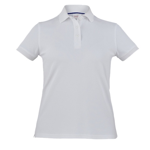 [D100734] Polo donna Susan taglia L bianco Giblor's