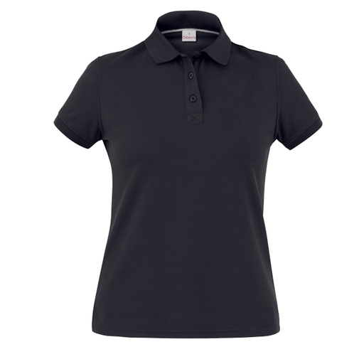 [D100737] Polo donna Susan taglia M nero Giblor's