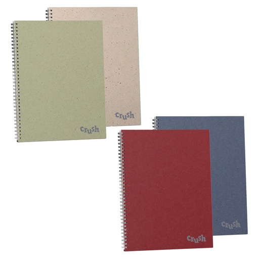 [D100774] Quaderno Crush spiralato A4 60fg 80gr 1rigo colori assortiti Favini