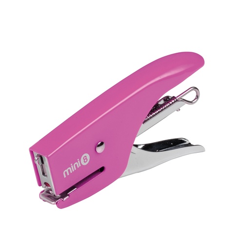 [D101199] MiniCucitrice a pinza FLUO MINI 8 rosa Iternet