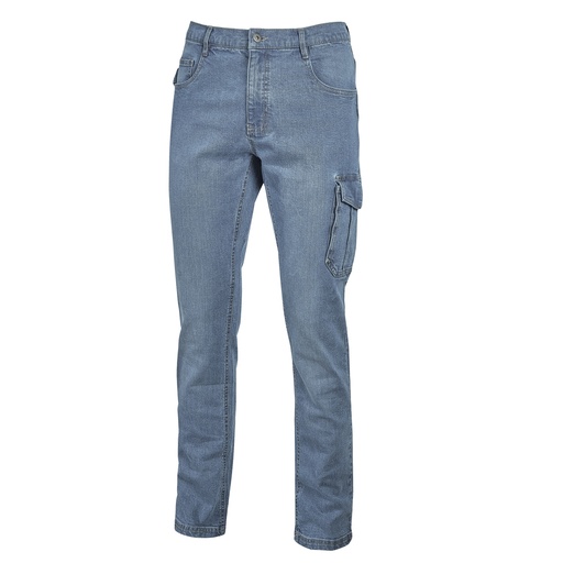 [D101201] Jeans da lavoro Jam taglia M blu chiaro U-Power