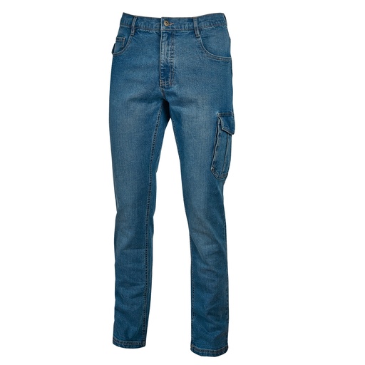 [D101205] Jeans da lavoro Jam taglia M blu scuro U-Power