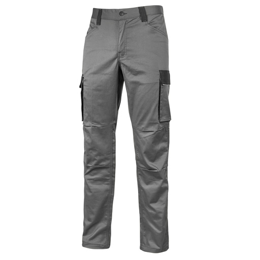 [D101218] Pantaloni cargo Crazy taglia XXL grigio scuro U-Power