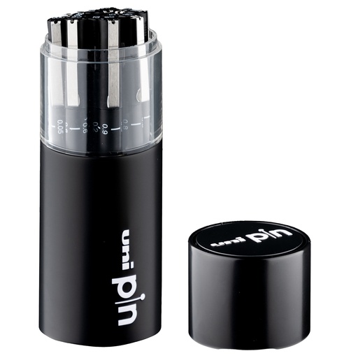 [D101283] Giftbox Pin fineliner nero 11 gradazioni assortiti Uni Mitsubishi