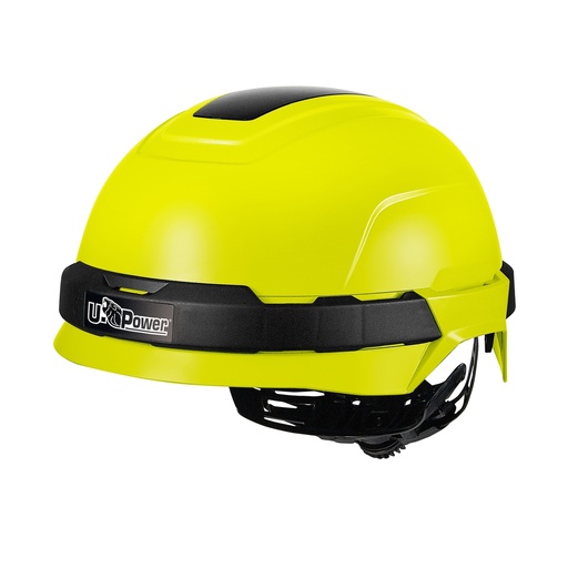 [D101297] Casco protettivo Antares giallo fluo regolabile U-Power