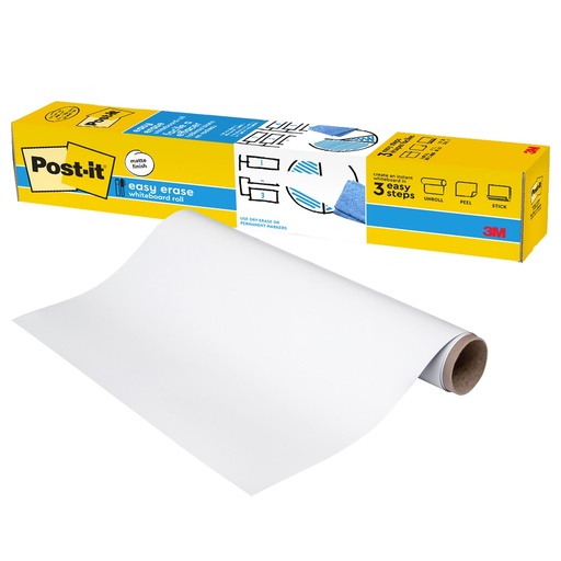 [D101310] Lavagna Cancellabile in rotolo Post-ItR Easy Erase 121,9x182,9cm Post-itR