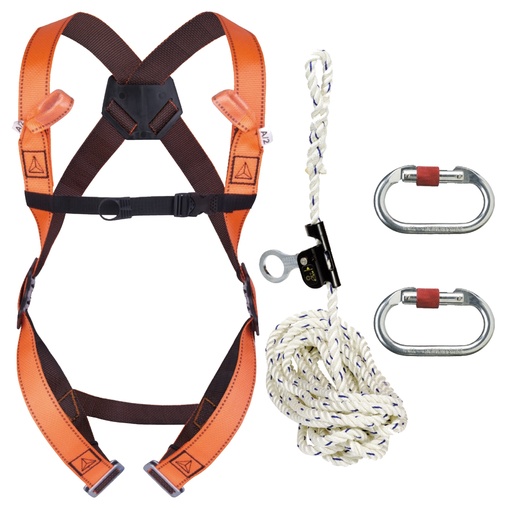 [D101330] Kit anticaduta ELARA 170 per lavori in copertura S/M/L Deltaplus