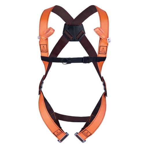 [D101334] Imbracatura HAR12 a due punti di ancoraggio S/M/L arancio Deltaplus