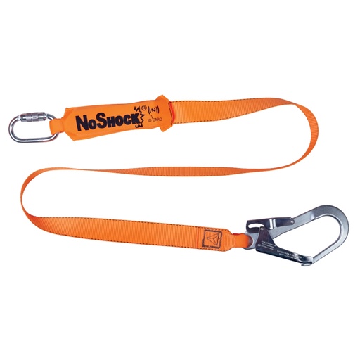 [D101343] Assorbitore di energia con gancio 2m arancio Deltaplus