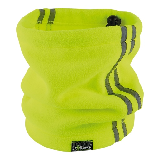 [D101353] Scaldacollo in pile taglia unica giallo fluo U-Power