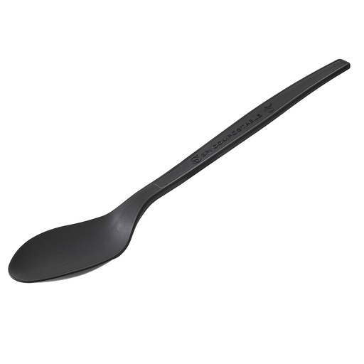 [D101408] 50 Cucchiaio in CPLA 16 cm nero Leone