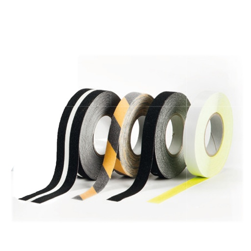 [D101806] Nastro adesivo antiscivolo fosforescente ANTISLIP 25mm x 5mt Geko