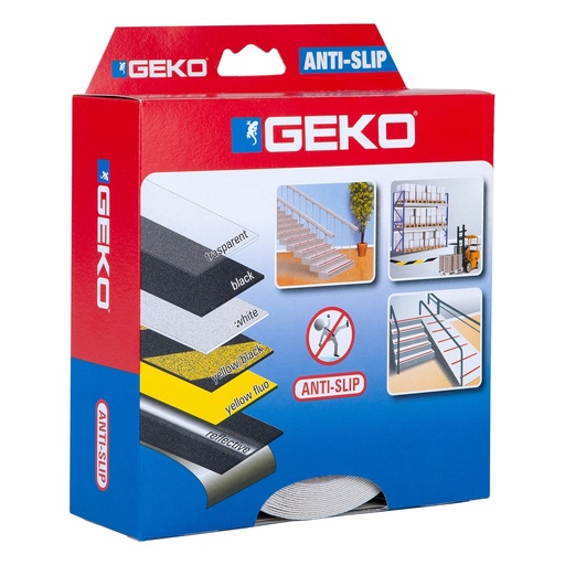 [D101808] Nastro adesivo antiscivolo fosforescente ANTISLIP 50mm x 15mt Geko