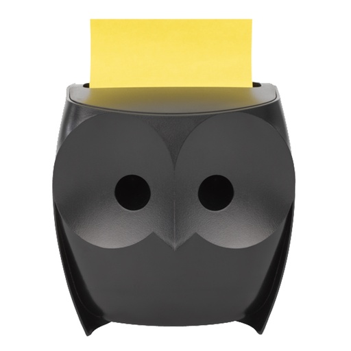 [D101858] Dispenser Gufo Post-itR Zeta Notes +1 ricarica Super Sticky 90fg. OWL-330