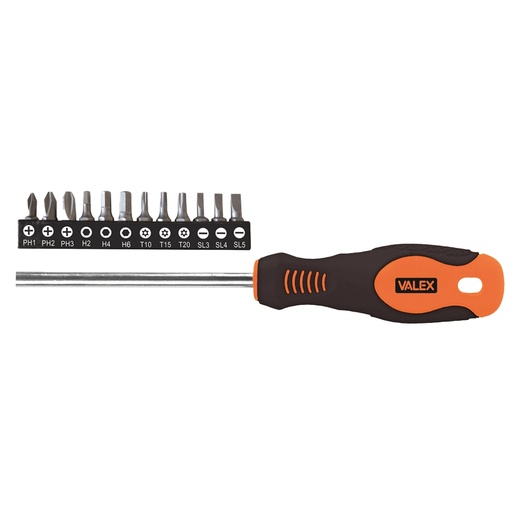 [D101867] Cacciavite portainserto magnetico con attacco da 1/4'' Valex