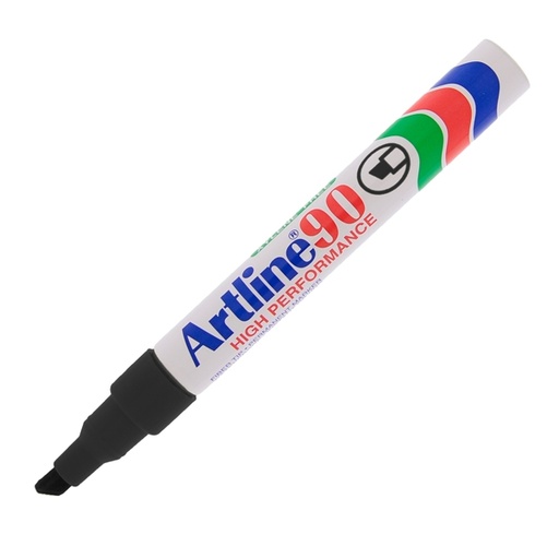 [D27775] Marcatore artline A 90 permanente punta scalpello nero